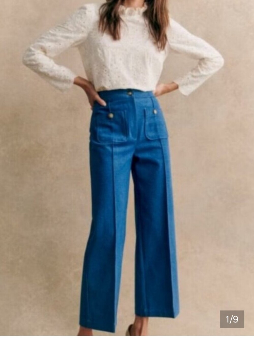 Sezane Emilio Trousers Denim